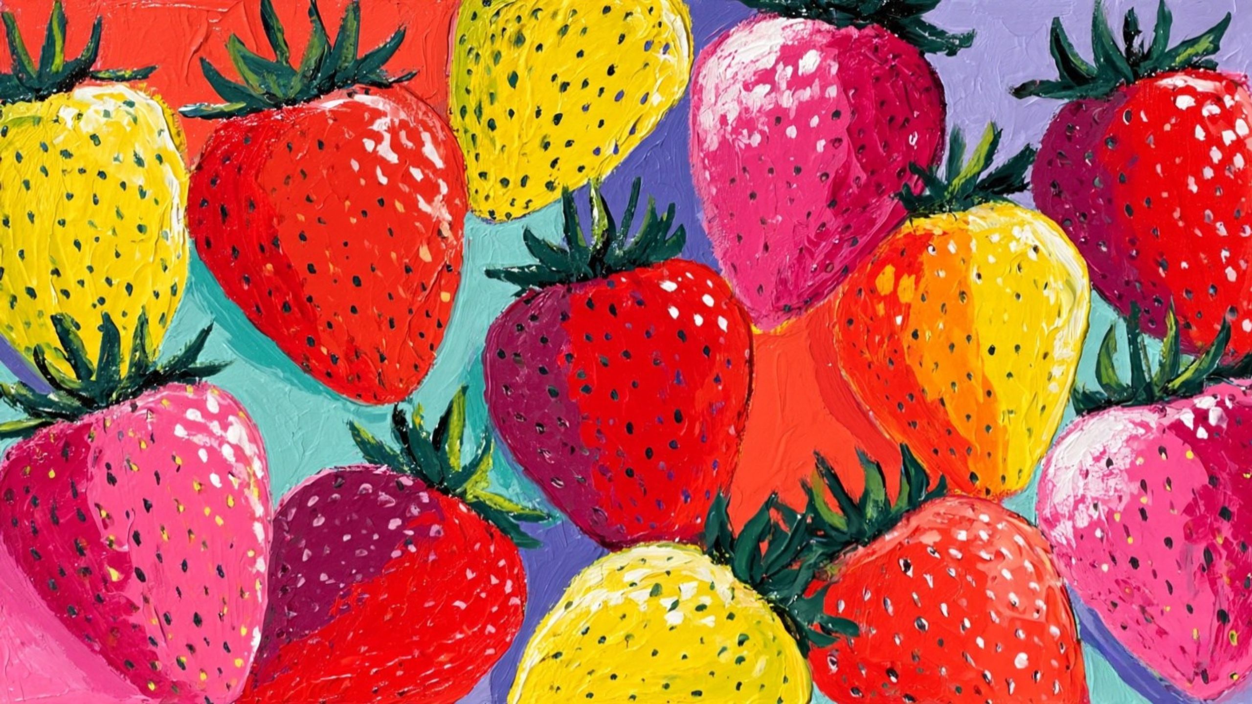 pop strawberry design